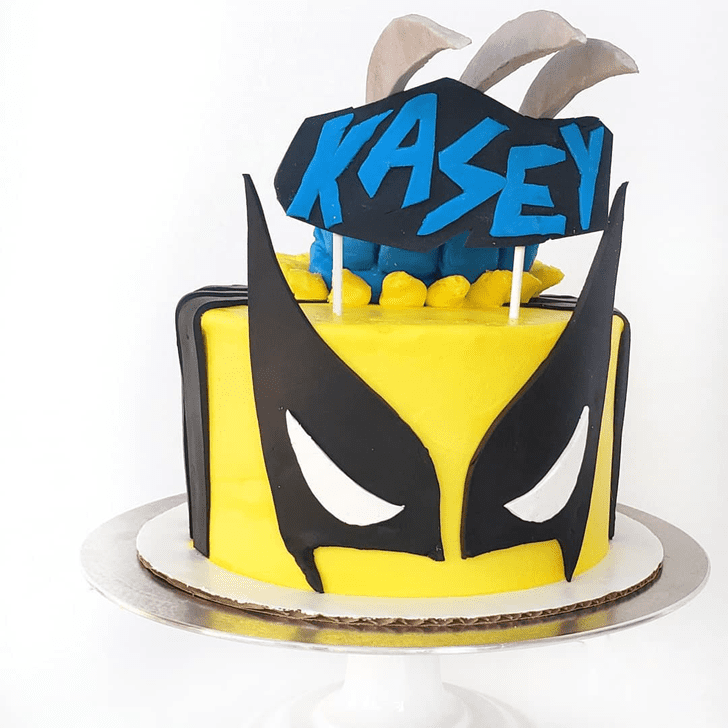 ShWolverinely Wolverine Cake