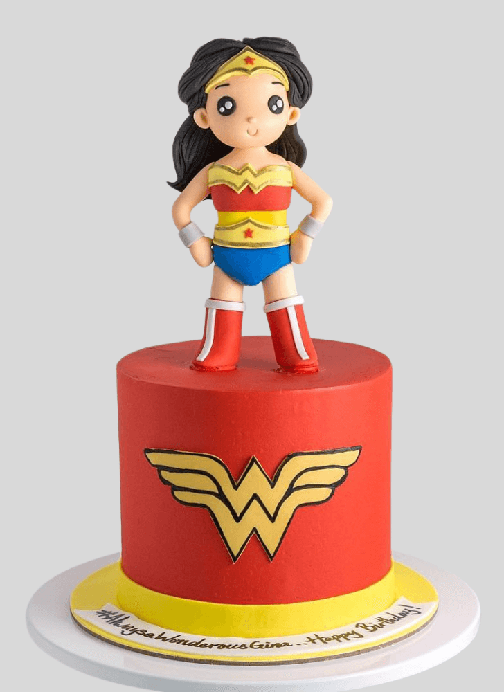 Divine Wonder Woman Cake