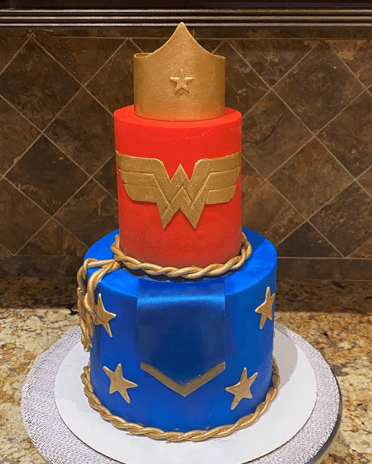 Divine Wonder Woman Cake