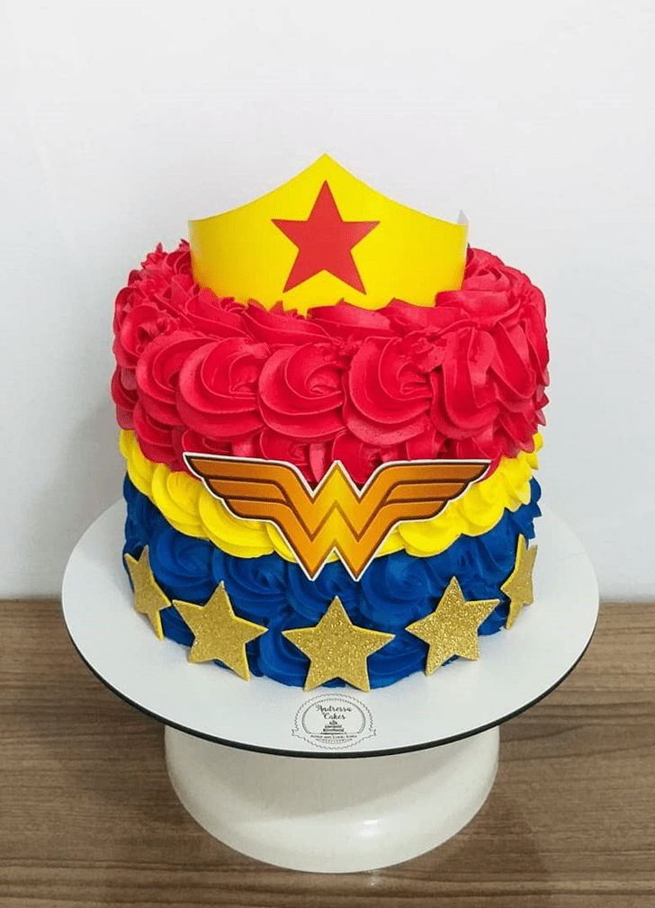 Magnificent Wonder Woman Cake