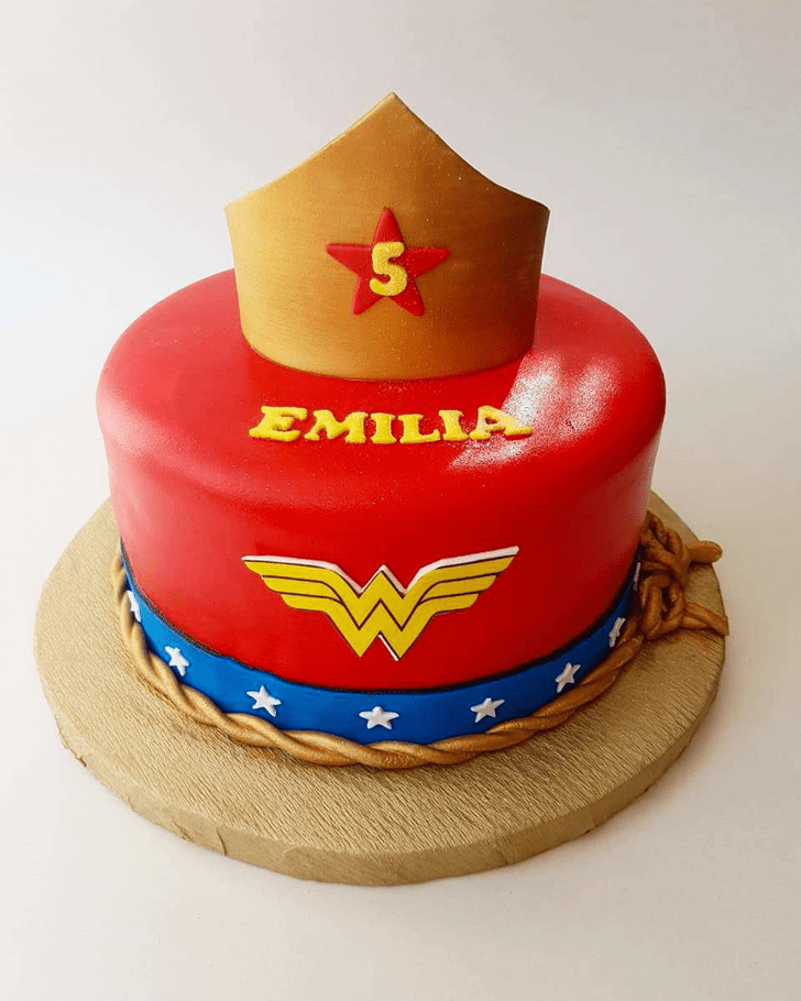 Marvelous Wonder Woman Cake