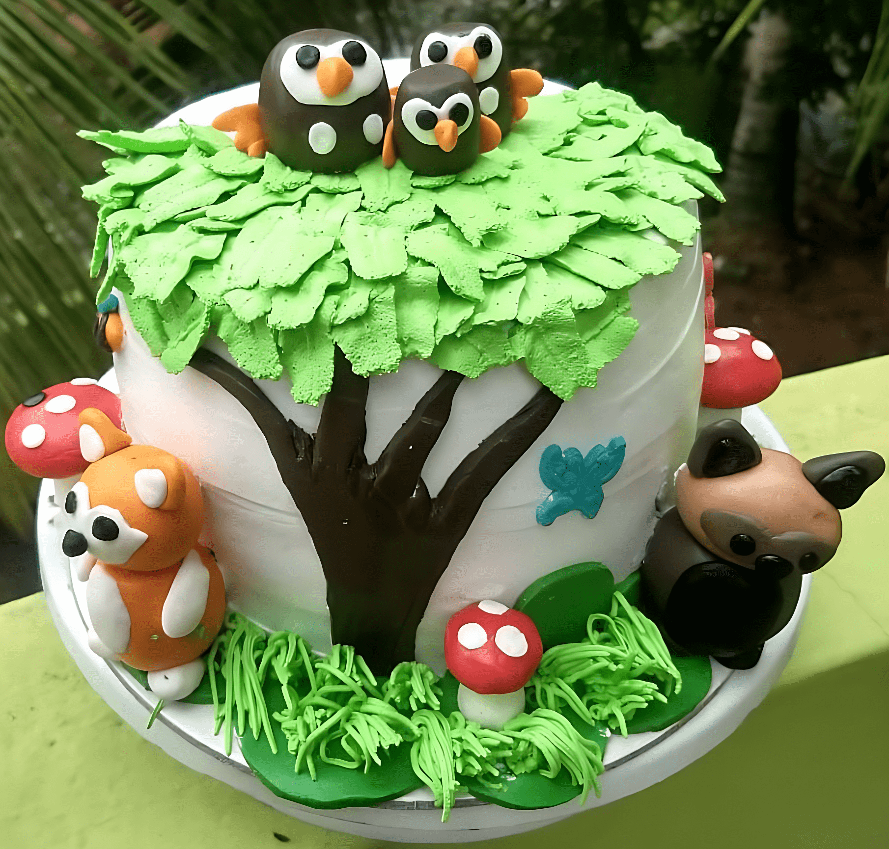Comely Woodland  Cake