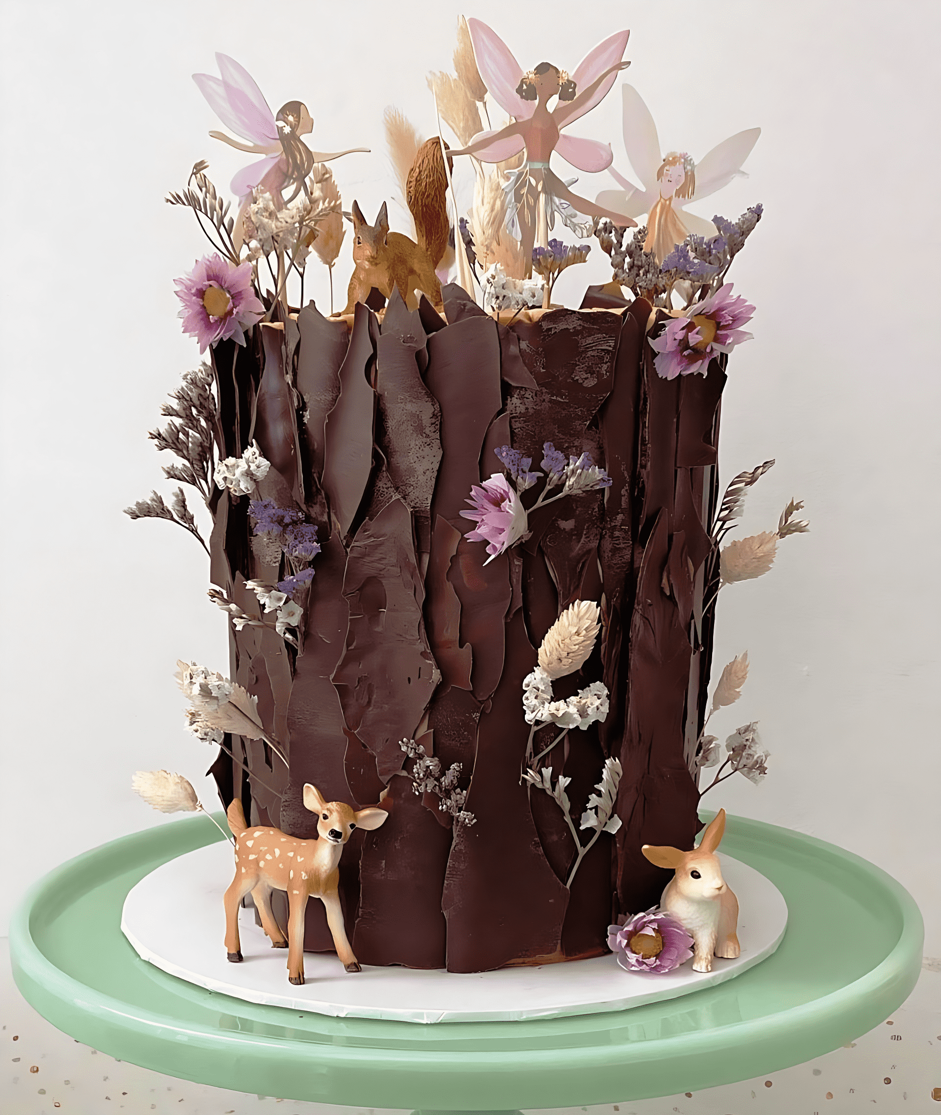 Shapely Woodland  Cake