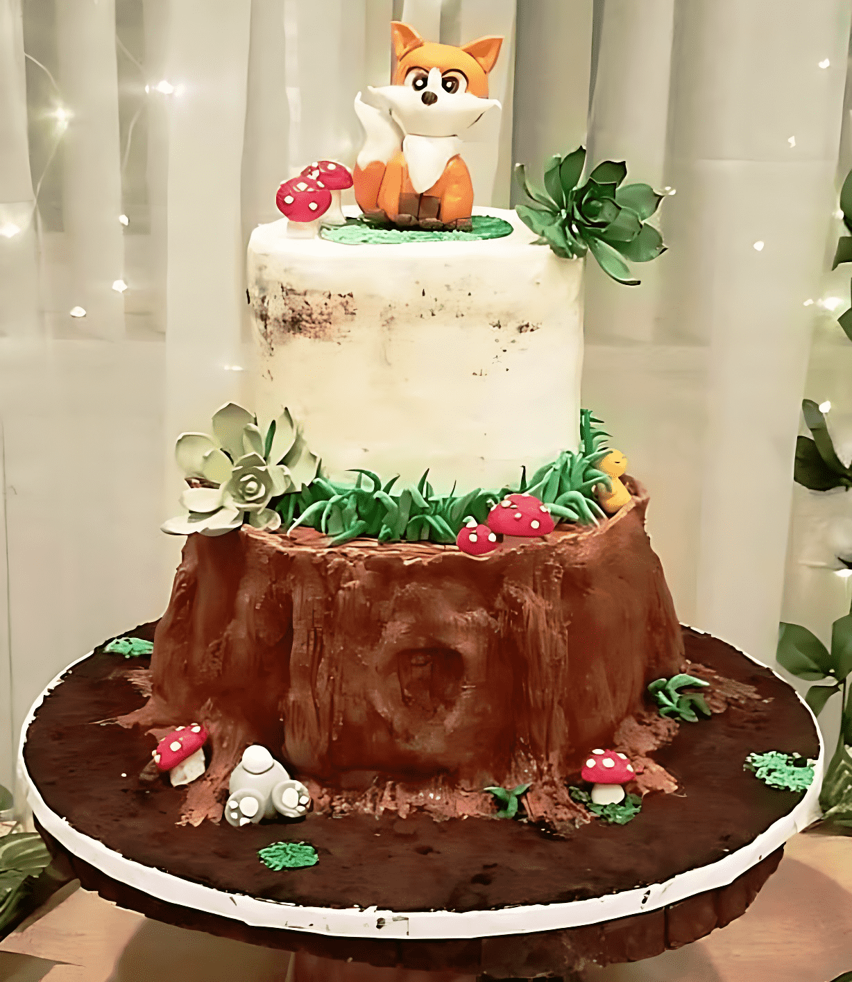 Superb Woodland  Cake