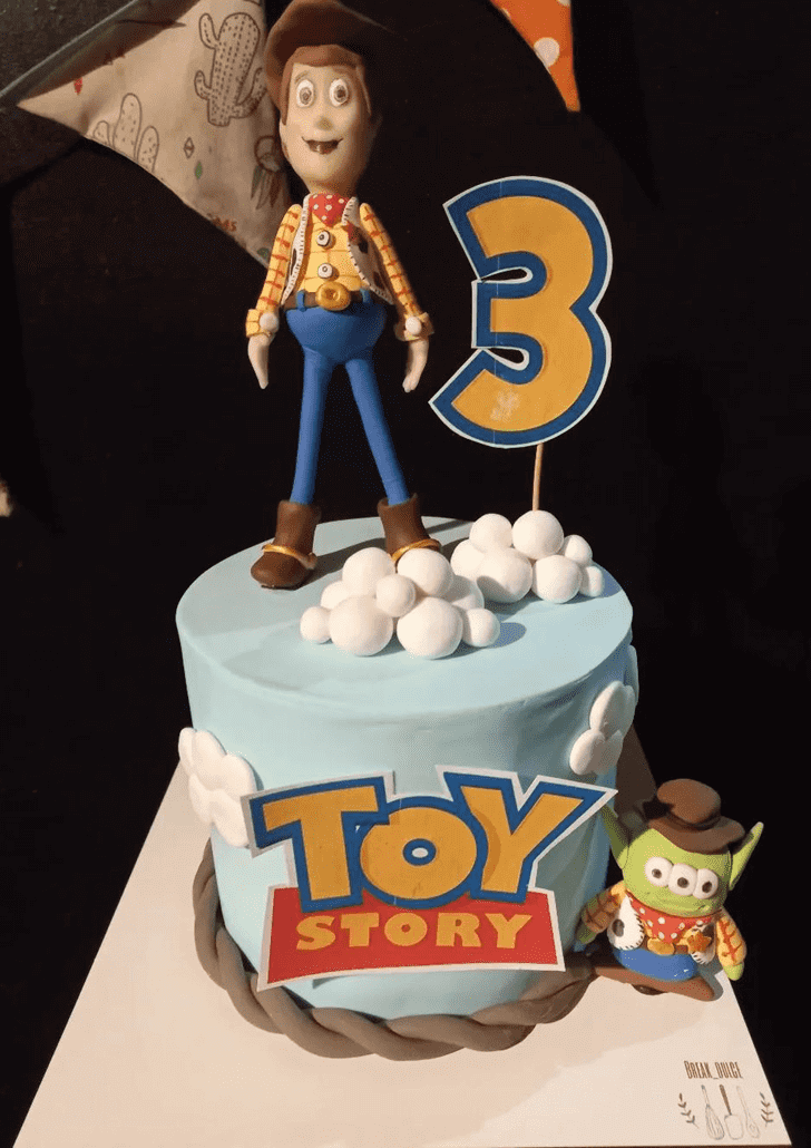Adorable Woody Cake