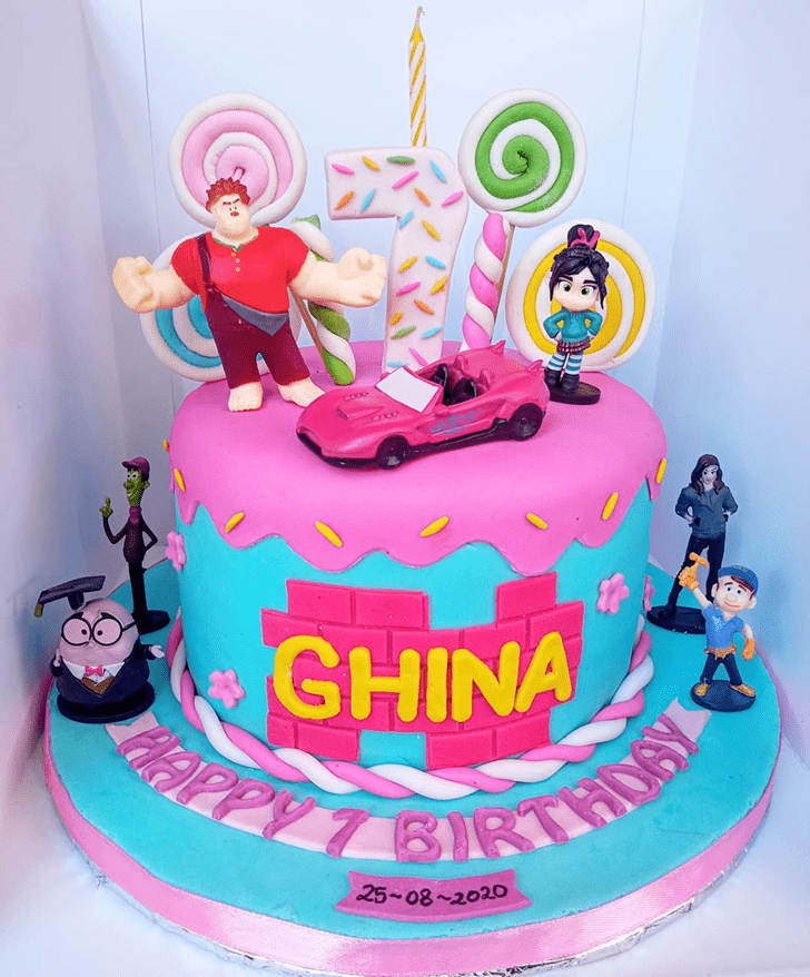 Enticing Wreck-It Ralph Cake