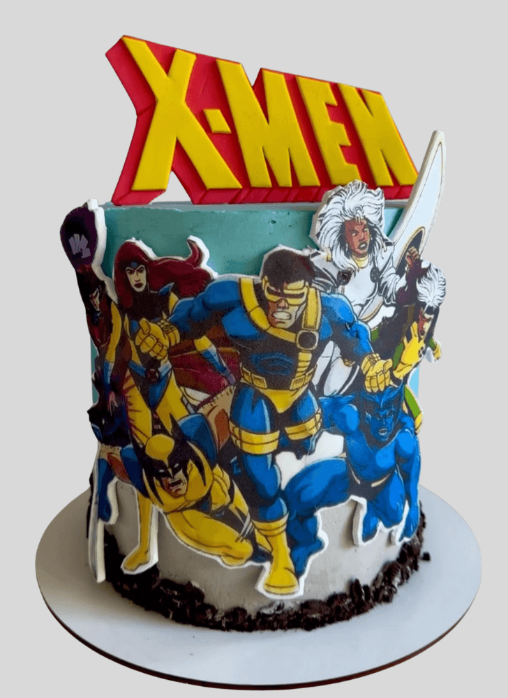 Elegant X-Men Cake