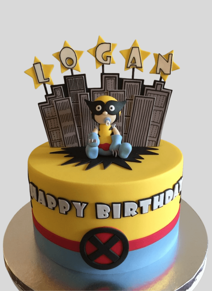 Enticing X-Men Cake