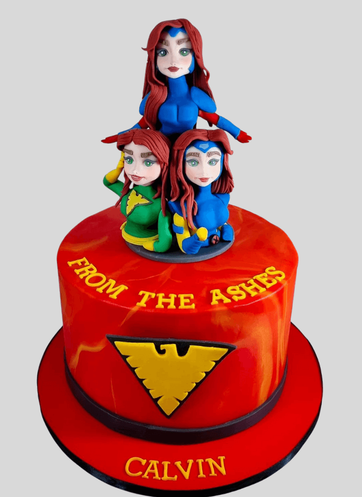 Lovely X-Men Cake Design