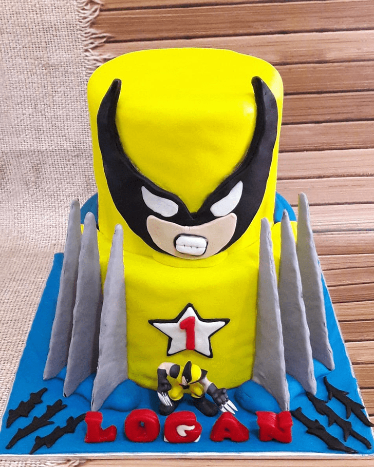 Appealing X-Men Cake