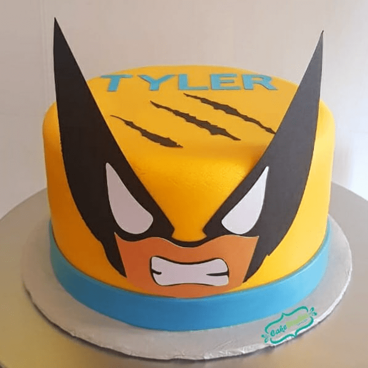 Cute X-Men Cake