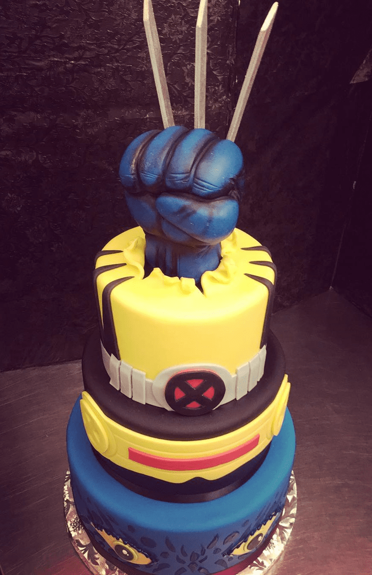 Elegant X-Men Cake