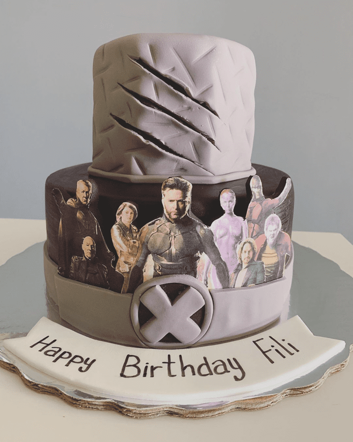 Pleasing X-Men Cake