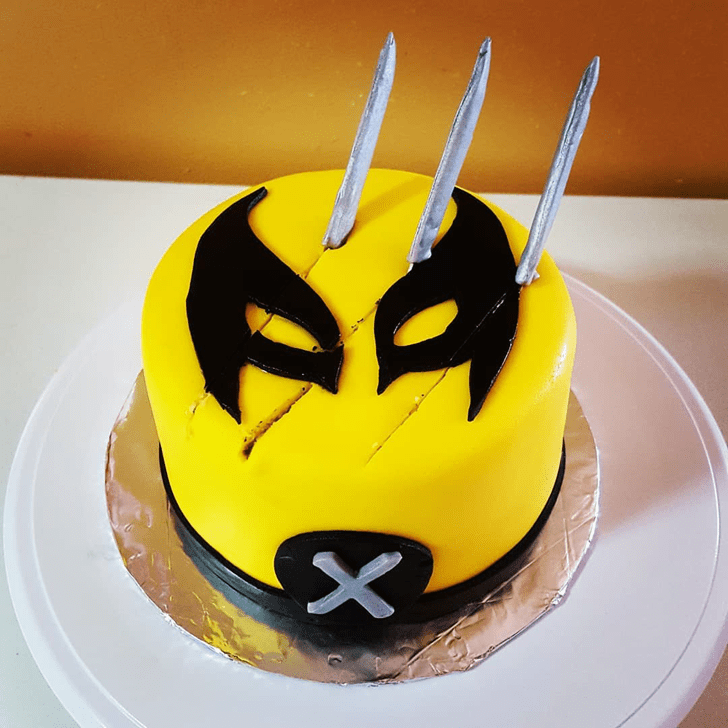 Shapely X-Men Cake