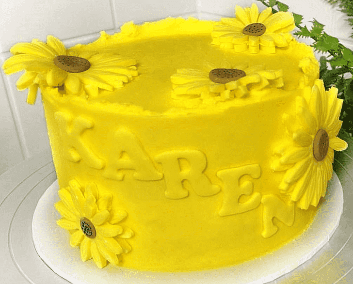 Divine Yellow Cake