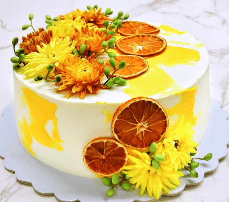 Enthralling Yellow Cake