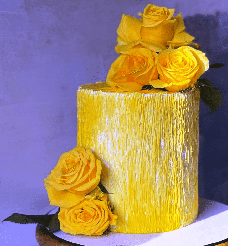 Enticing Yellow Cake