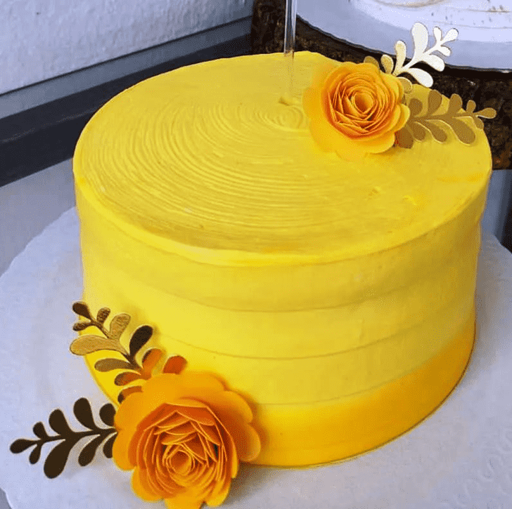 Radiant Yellow Cake