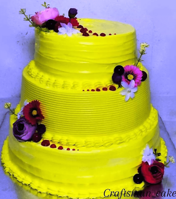 Stunning Yellow Cake