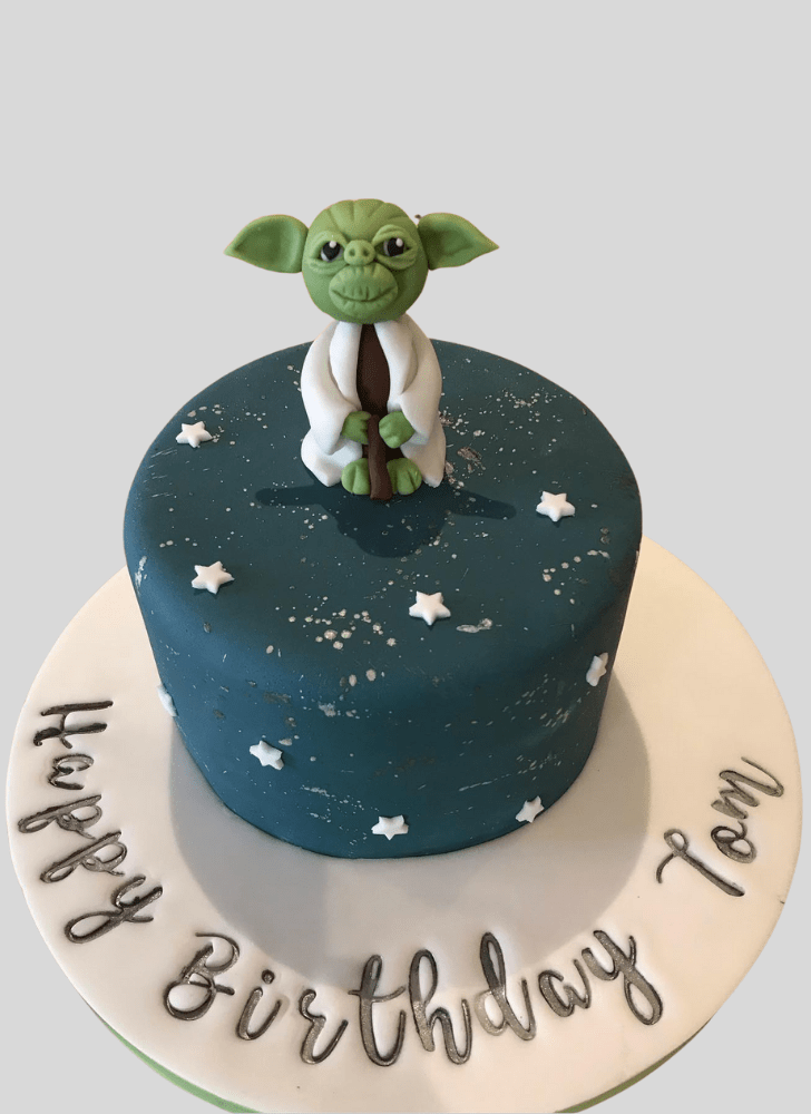 Appealing Yoda Cake