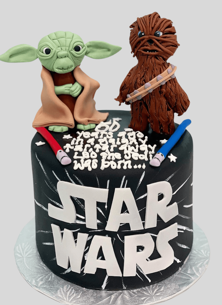 Captivating Yoda Cake