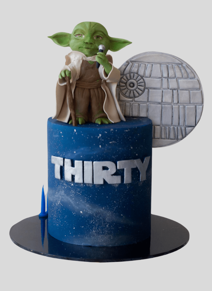 Delicate Yoda Cake