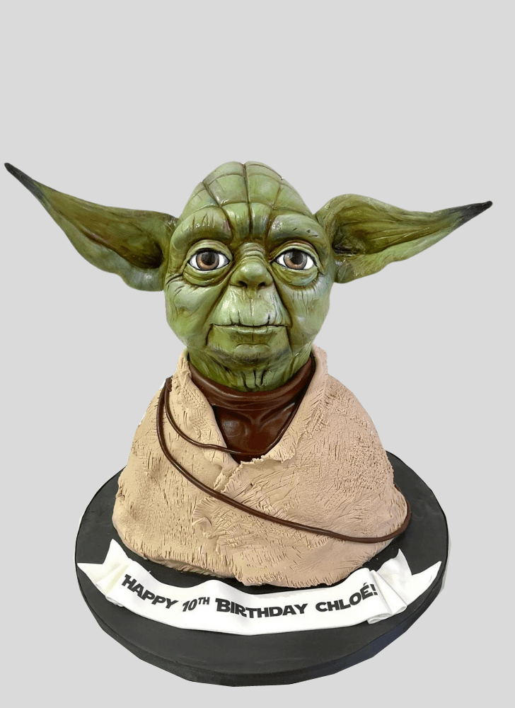 Delightful Yoda Cake