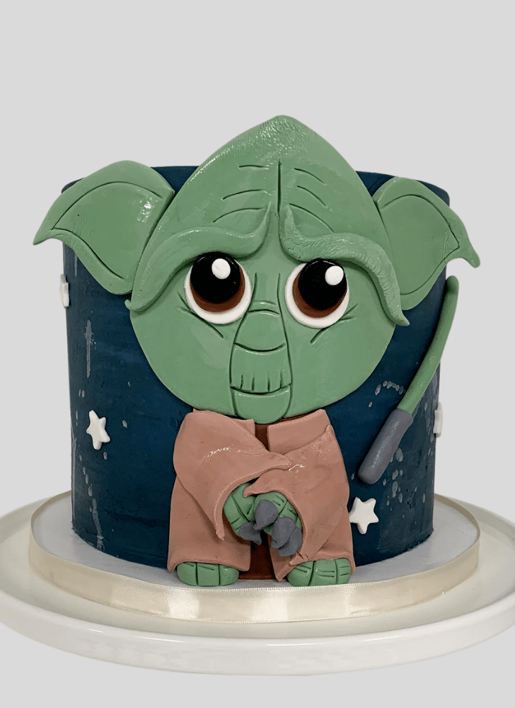 Enticing Yoda Cake