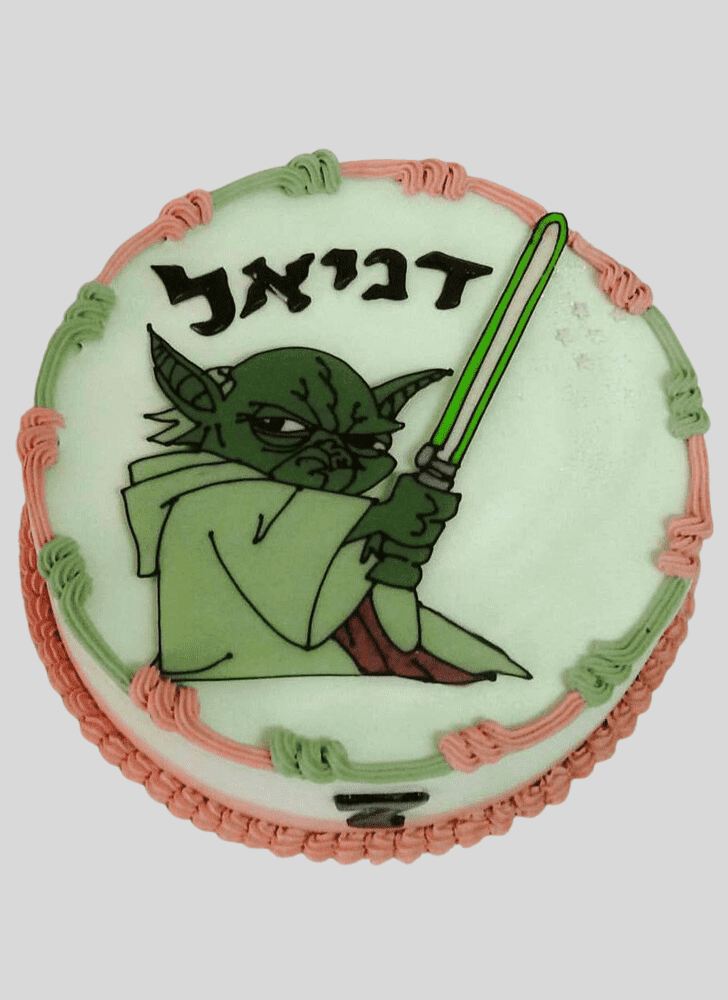 Fetching Yoda Cake