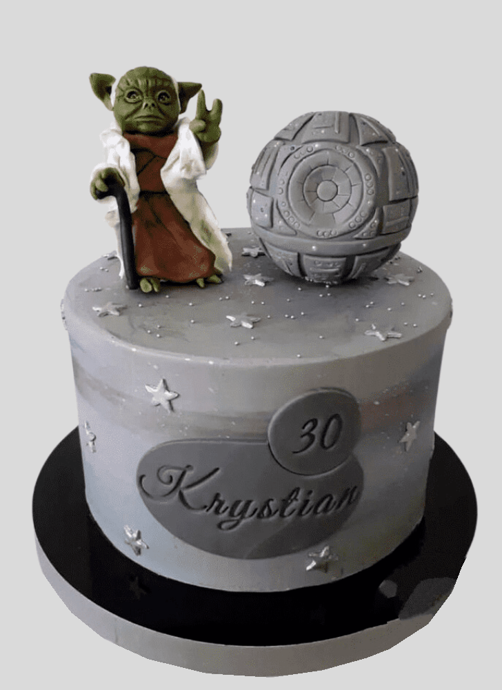 Magnificent Yoda Cake