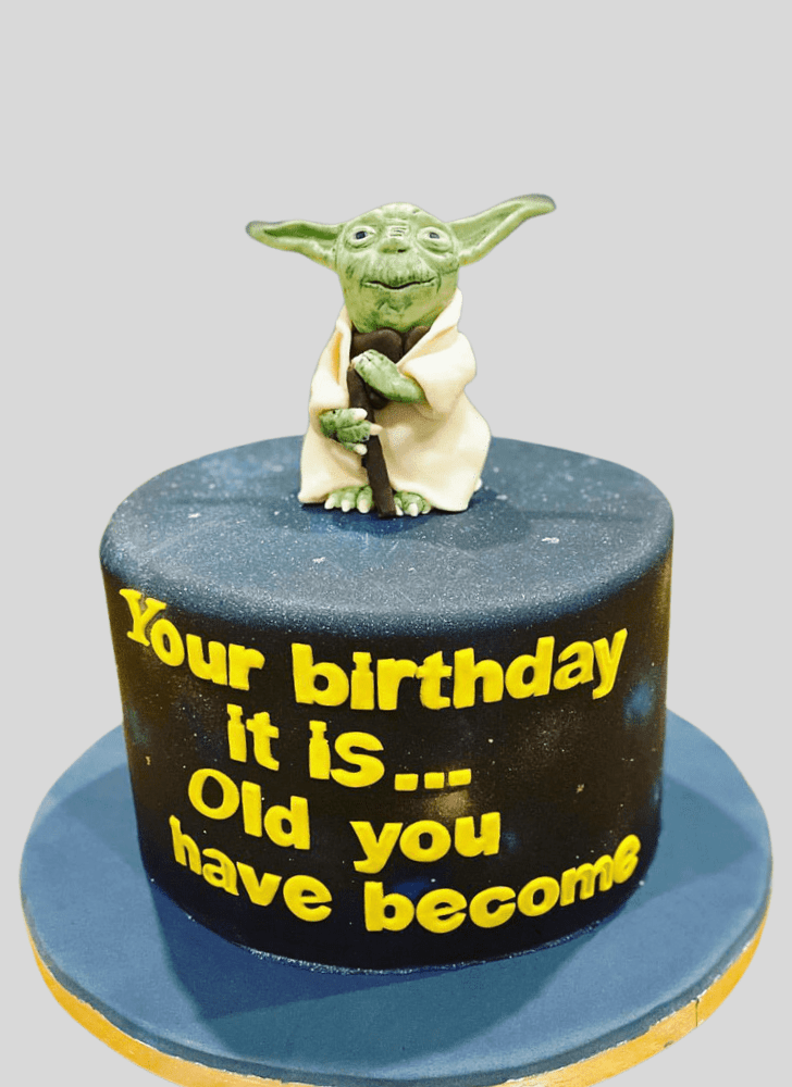 Marvelous Yoda Cake