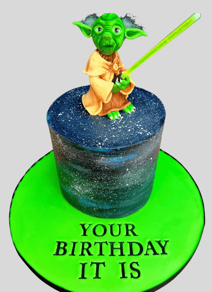 Nice Yoda Cake