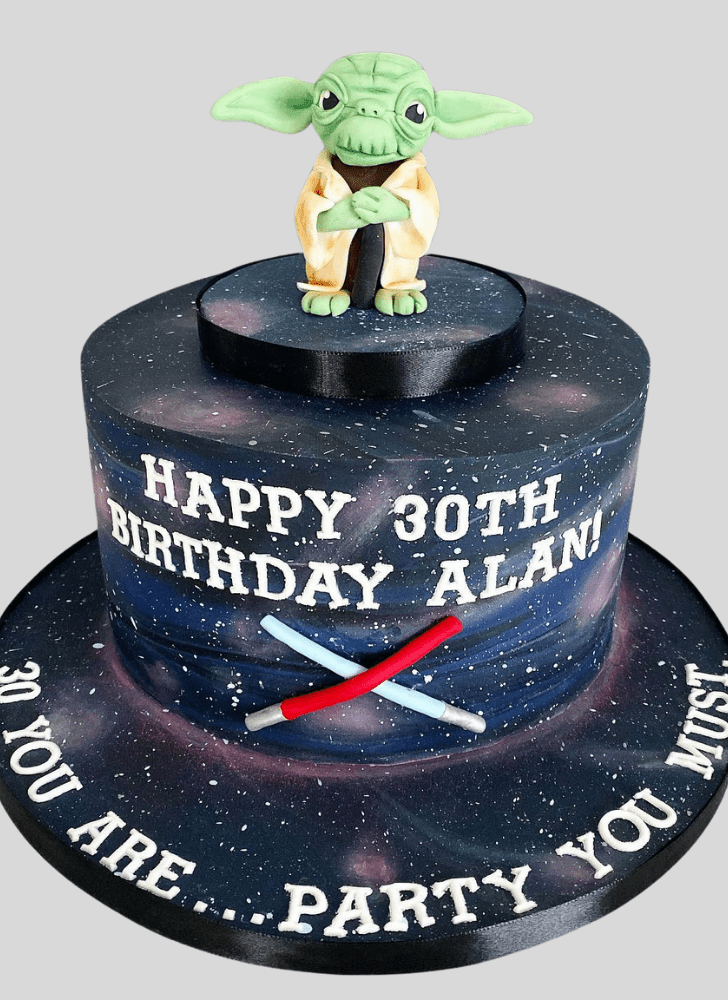 Ravishing Yoda Cake