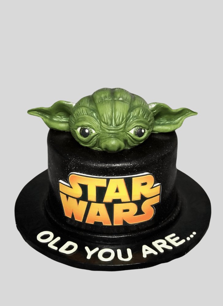 Slightly Yoda Cake