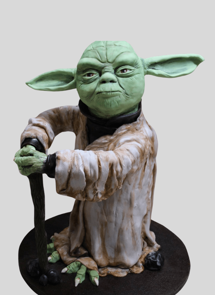 Wonderful Yoda Cake Design