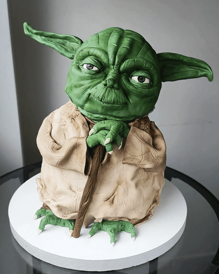 Nice Yoda Cake