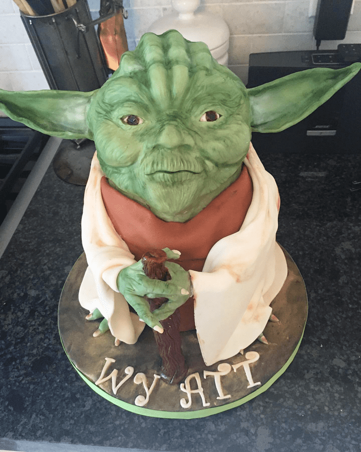 Ravishing Yoda Cake