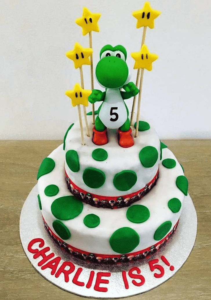 Comely Yoshi Cake