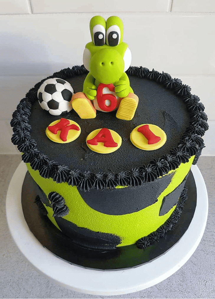 Delightful Yoshi Cake