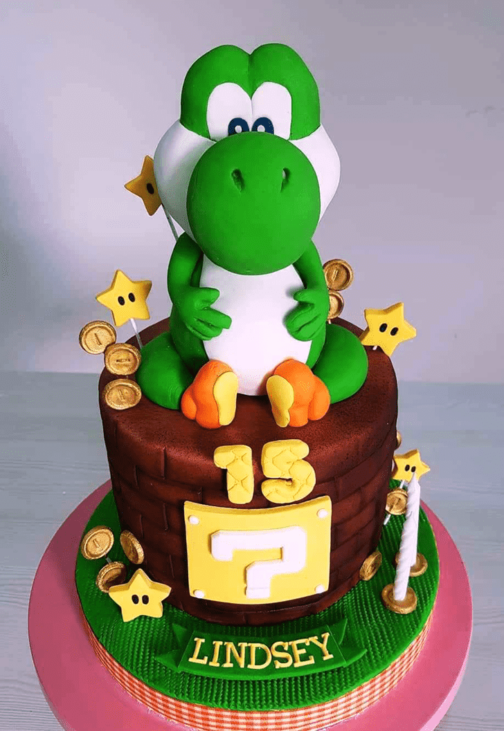 Magnificent Yoshi Cake