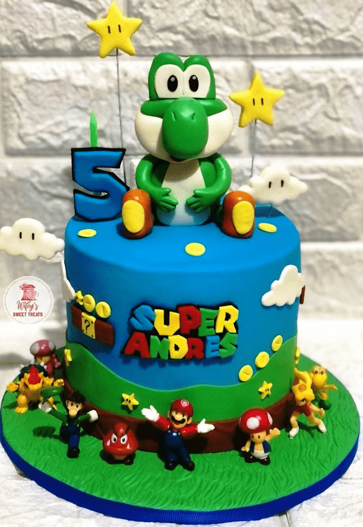 Marvelous Yoshi Cake