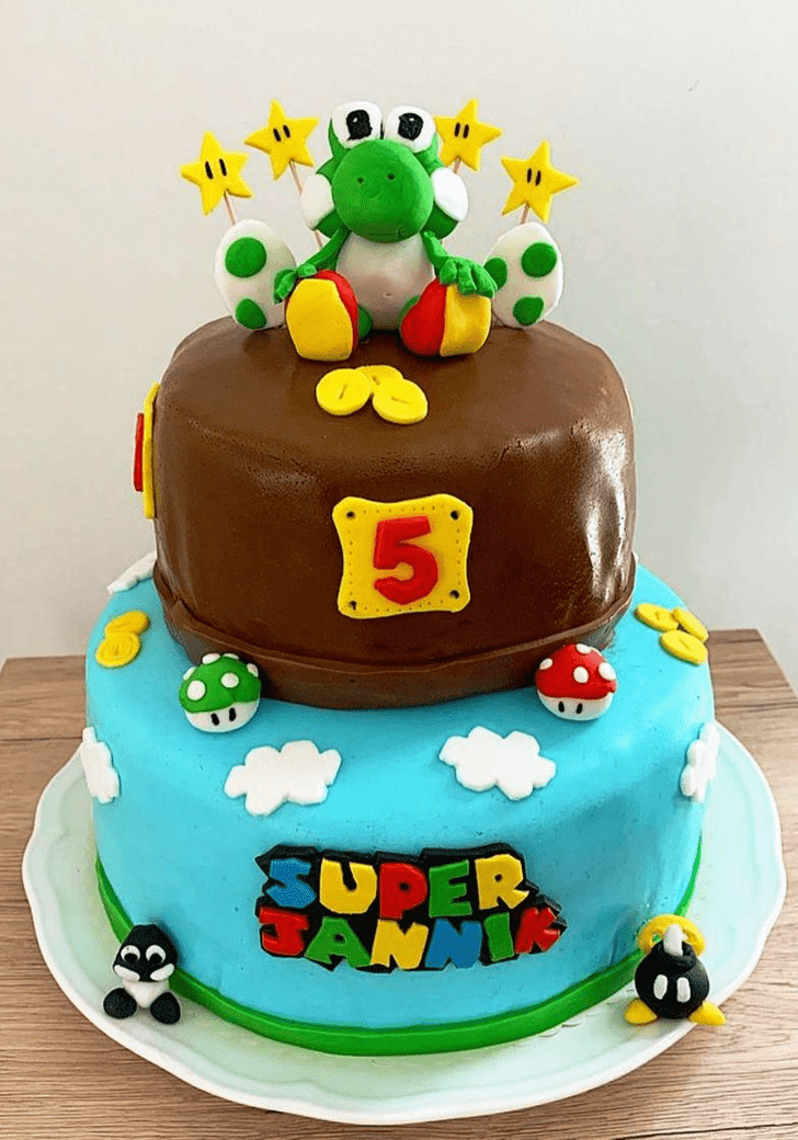 Mesmeric Yoshi Cake