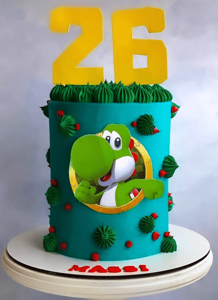 Pretty Yoshi Cake