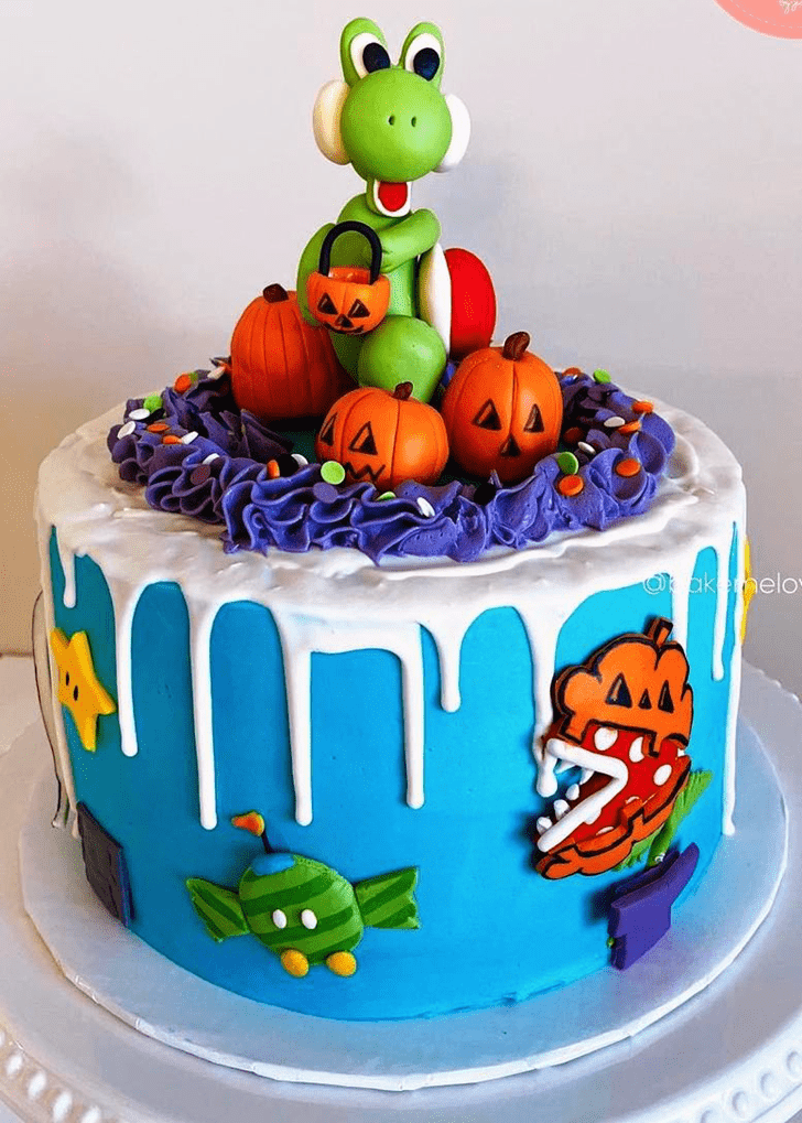 Refined Yoshi Cake