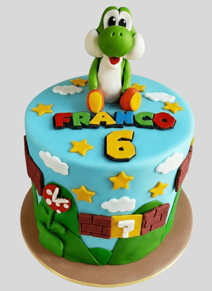 Nice Yoshi Cake