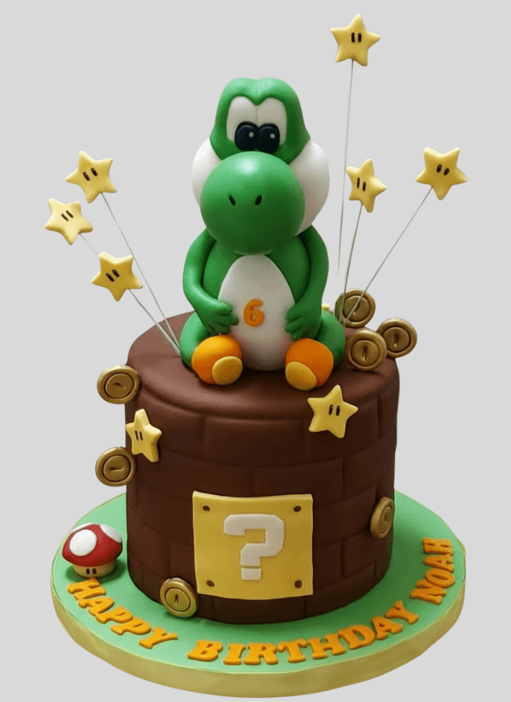 Pretty Yoshi Cake
