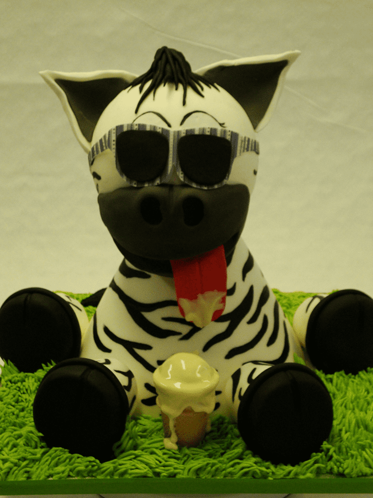 Adorable Zebra Cake