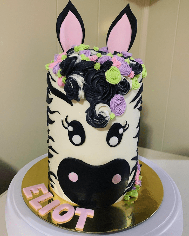 Bewitching Zebra Cake