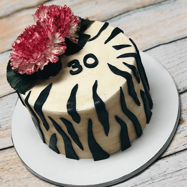 Enthralling Zebra Cake