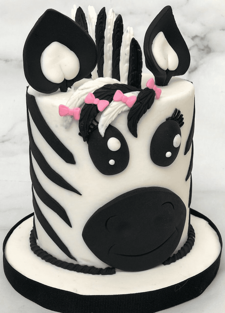 Exquisite Zebra Cake